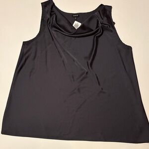 Torrid Charcoal Sleeveless Blouse